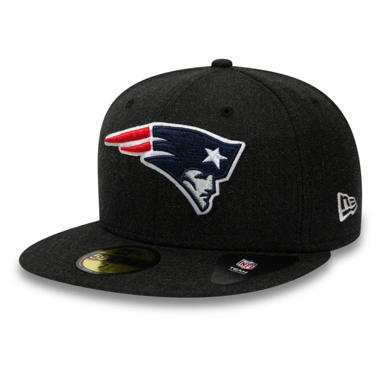 Gorras New Era 59fifty Negros - New England Patriots Heather 69475ROMP